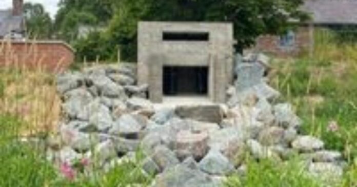 Flood prevention work for the A44 completed in Penybont